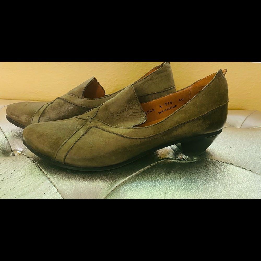 Fidji soft natural leather loafers
